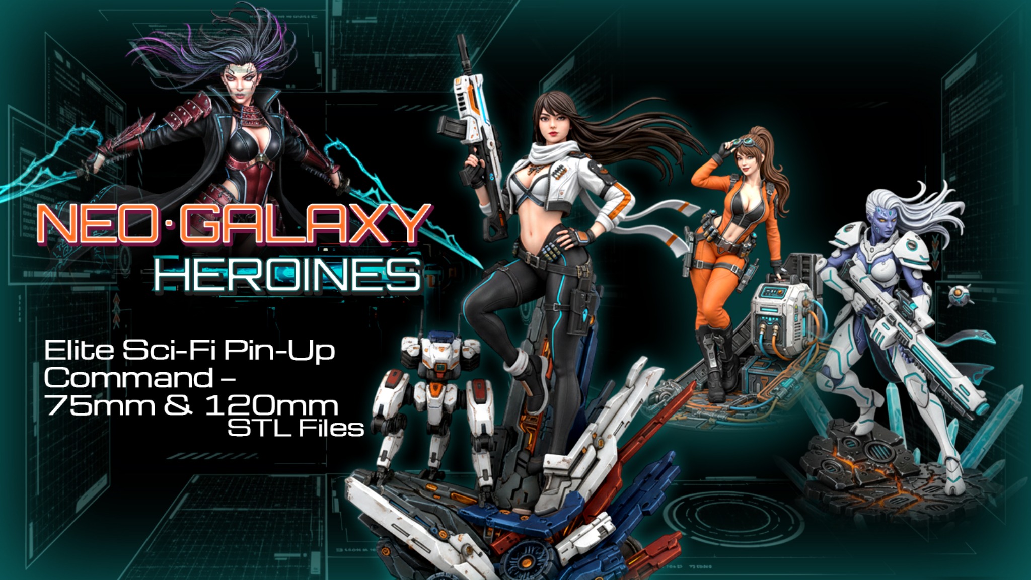 Neo•Galaxy Heroines key visual